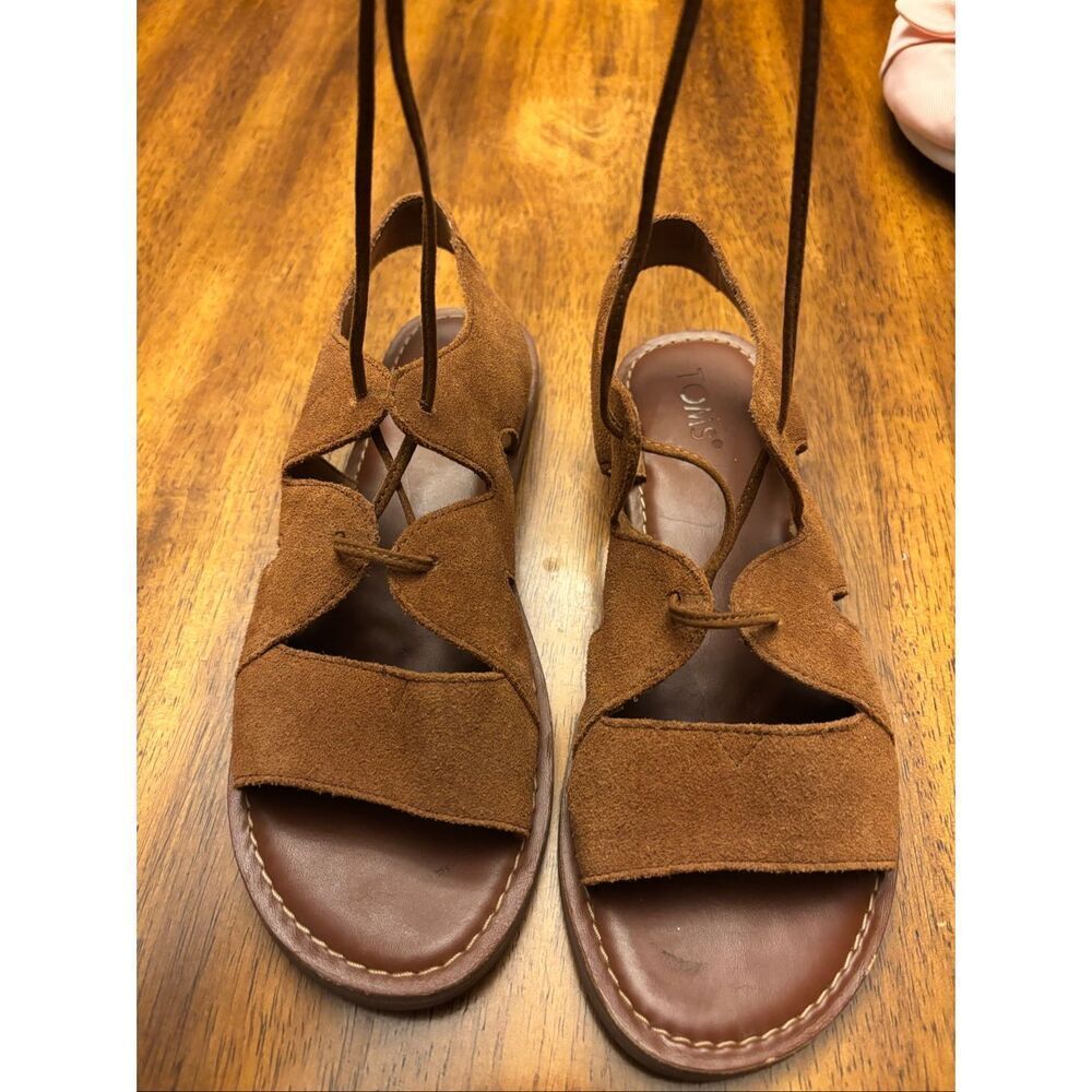 Toms tie sandals